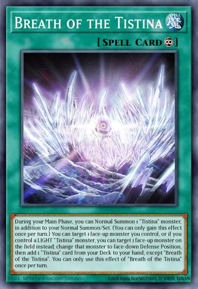 Breath of the Tistina Common DUNE-EN091 Duelist Nexus Yugioh card