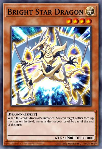 Bright Star Dragon Common YS15-END09 2-Player Starter Deck Yuya & Declan Yugioh card