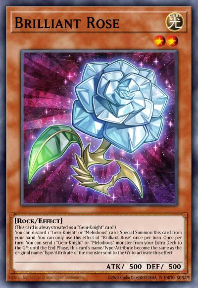 Brilliant Rose Common MP23-EN124 25th Anniversary Tin Dueling Heroes Mega Pack Yugioh card