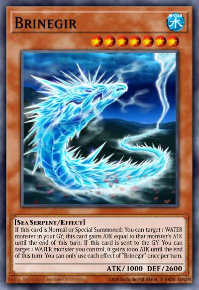Brinegir Common CHIM-EN026 Chaos Impact Yugioh card
