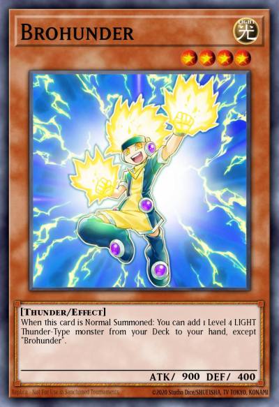 Brohunder Ultra Rare DUSA-EN012 Duelist Saga Yugioh card