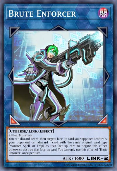 Brute Enforcer Ultra Rare GFP2-EN026 Ghosts From the Past The 2nd Haunting Yugioh card