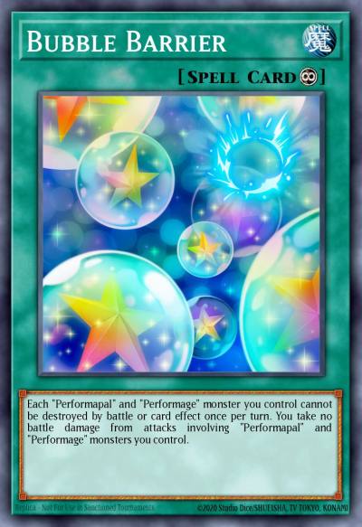 Bubble Barrier Common MP16-EN084 2016 Mega-Tin Mega Pack Yugioh card