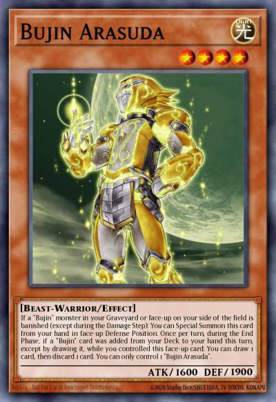 Bujin Arasuda Ultra Rare MP14-EN207 2014 Mega-Tin Mega Pack Yugioh card