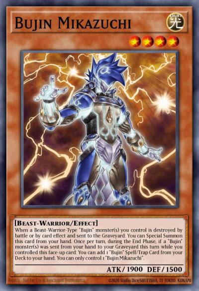 Bujin Mikazuchi Ultra Rare MP14-EN144 2014 Mega-Tin Mega Pack Yugioh card