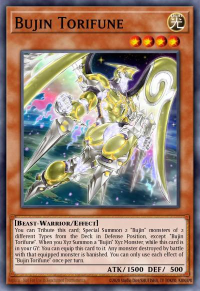 Bujin Torifune Super Rare LIOV-EN013 Lightning Overdrive Yugioh card