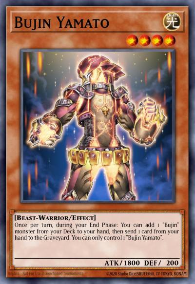 Bujin Yamato Ultra Rare MP14-EN069 2014 Mega-Tin Mega Pack Yugioh card