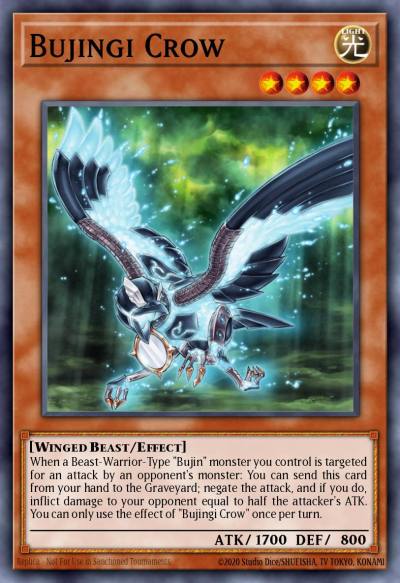 Bujingi Crow Rare MP14-EN145 2014 Mega-Tin Mega Pack Yugioh card