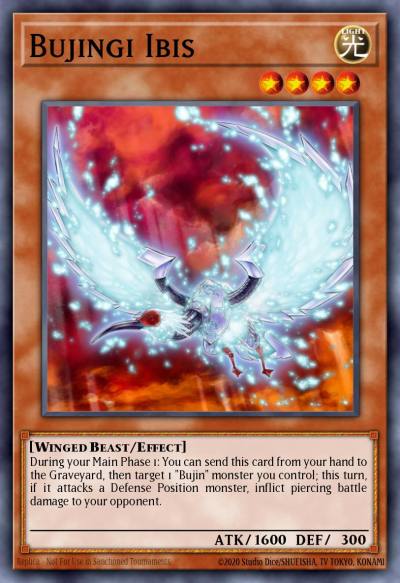 Bujingi Ibis Common MP14-EN146 2014 Mega-Tin Mega Pack Yugioh card
