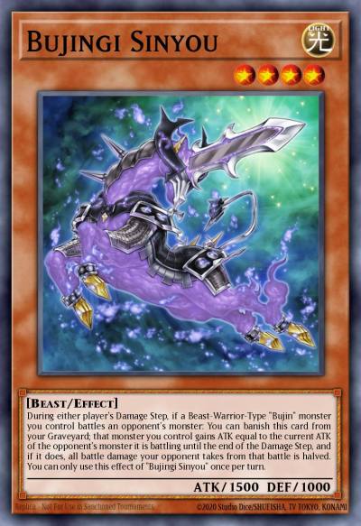 Bujingi Sinyou Ultra Rare MP15-EN049 2015 Mega-Tin Mega Pack Yugioh card