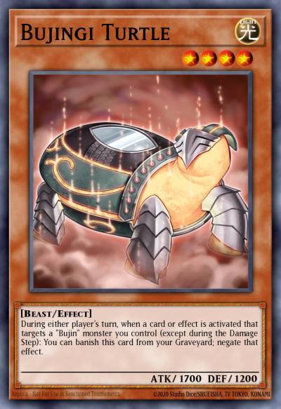 Bujingi Turtle Common MP14-EN071 2014 Mega-Tin Mega Pack Yugioh card