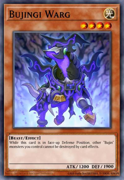 Bujingi Warg Common MP14-EN113 2014 Mega-Tin Mega Pack Yugioh card