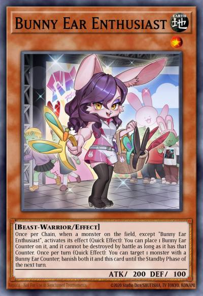 Bunny Ear Enthusiast Common MP24-EN343 25th Anniversary Tin Dueling Mirrors Yugioh card