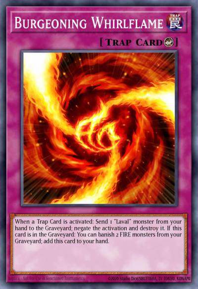 Burgeoning Whirlflame Common GENF-EN072 Generation Force Yugioh card