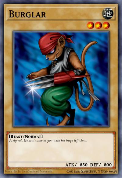 Burglar Common TP6-EN019 Tournament Pack 6 Yugioh card