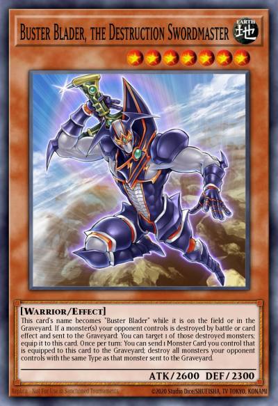 Buster Blader the Destruction Swordmaster Ultra Rare MP16-EN189 2016 Mega-Tin Mega Pack Yugioh card