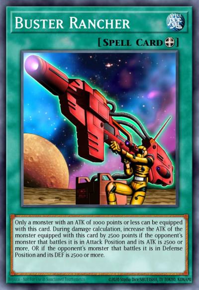 Buster Rancher Common DR1-EN033 Dark Revelation Volume 1 Yugioh card