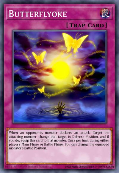 Butterflyoke Common BP03-EN225 Battle Pack 3 Monster League Yugioh card