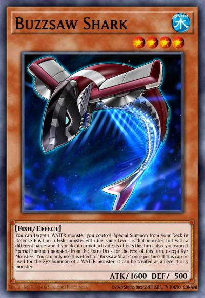 Buzzsaw Shark Common MP21-EN055 2021 Tin of Ancient Battles Yugioh card