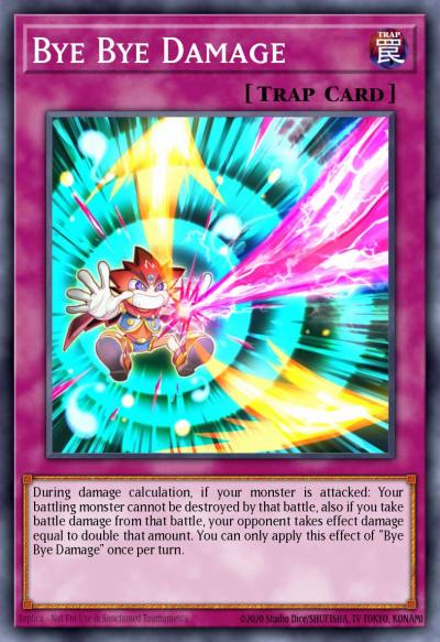 Bye Bye Damage Super Rare MP20-EN202 2020 Tin of Lost Memories Mega Pack Yugioh card