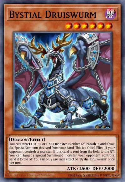 Bystial Druiswurm Starlight Rare MP25-EN044 2025 Mega-Pack Tin Yugioh card