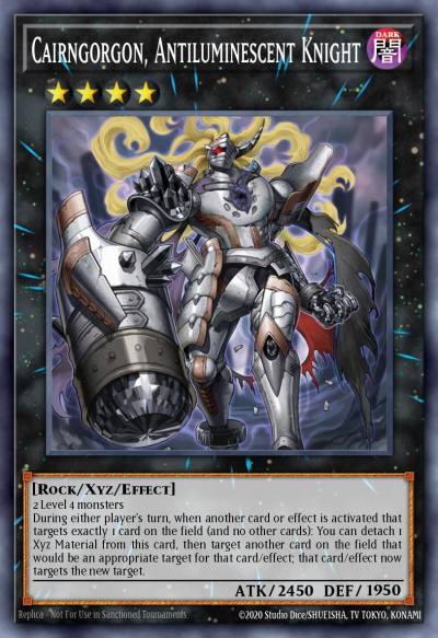 Cairngorgon Antiluminescent Knight Super Rare MP15-EN030 2015 Mega-Tin Mega Pack Yugioh card