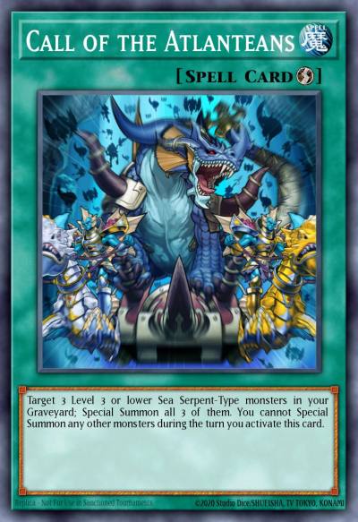 Call of the Atlanteans Common BP03-EN178 Battle Pack 3 Monster League Yugioh card