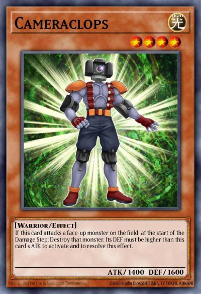 Cameraclops Common GAOV-EN017 Galactic Overlord Yugioh card