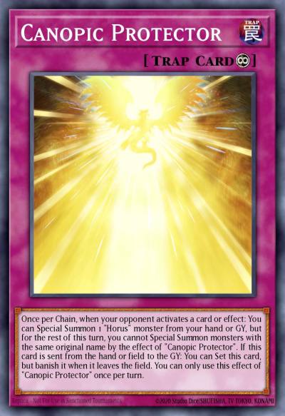 Canopic Protector Ultra Rare MP24-EN244 25th Anniversary Tin Dueling Mirrors Yugioh card