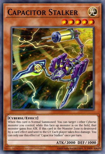 Capacitor Stalker Common MP18-EN105 2018 Mega-Tin Mega Pack Yugioh card