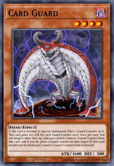 Card Guard Secret Rare ANPR-EN085 Ancient Prophecy Yugioh card