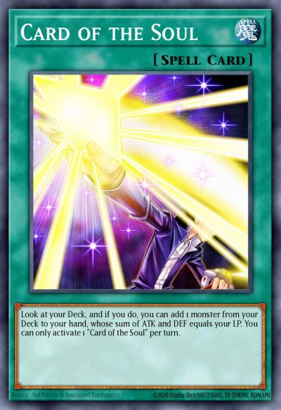 Card of the Soul Common MP17-EN107 2017 Mega-Tin Mega Pack Yugioh card