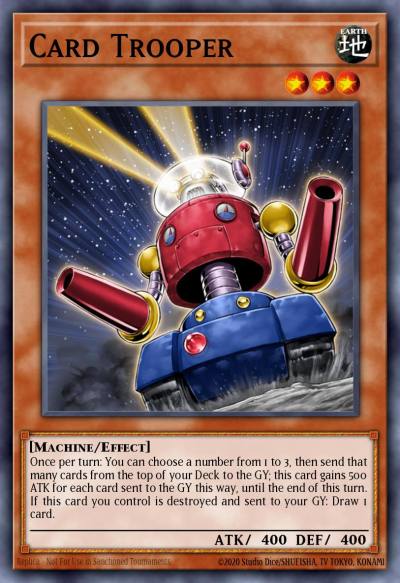 Card Trooper Common STAS-EN030 2-Player Starter Set Yugioh card