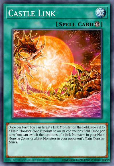 Castle Link Ultra Rare COTD-EN065 Code of the Duelist Yugioh card