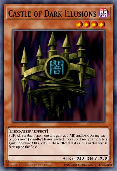 Castle of Dark Illusions Common MRD-073 Metal Raiders Yugioh card
