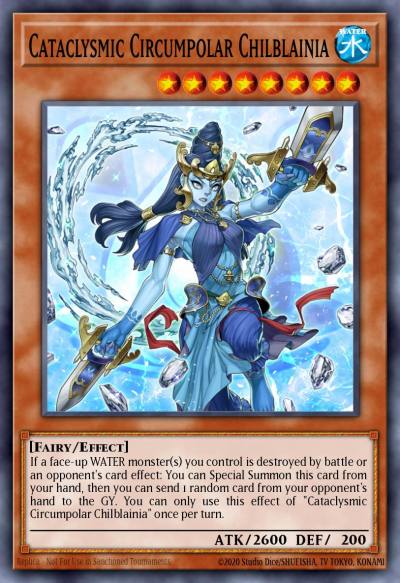 Cataclysmic Circumpolar Chilblainia Common ETCO-EN033 Eternity Code Yugioh card