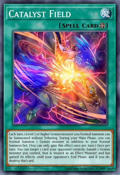 Catalyst Field Ultra Rare INOV-EN059 Invasion Vengeance Yugioh card