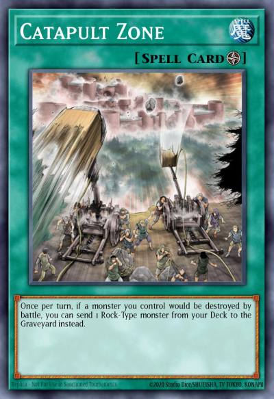 Catapult Zone Common REDU-EN064 Return of the Duelist Yugioh card