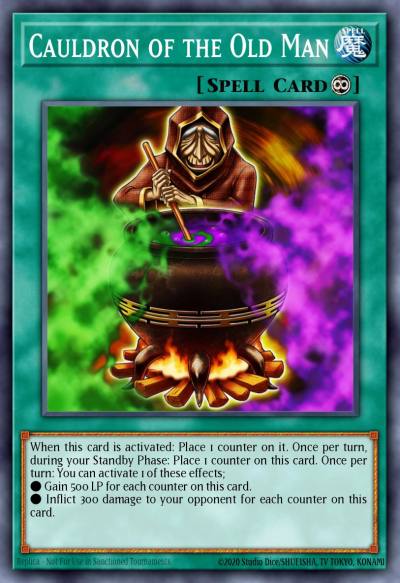 Cauldron of the Old Man Common CHIM-EN064 Chaos Impact Yugioh card