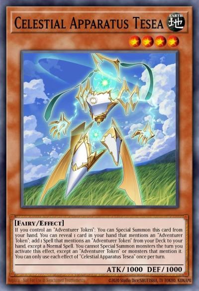 Celestial Apparatus Tesea Ultra Rare BLMR-EN068 Battles of Legend Monstrous Revenge Yugioh card