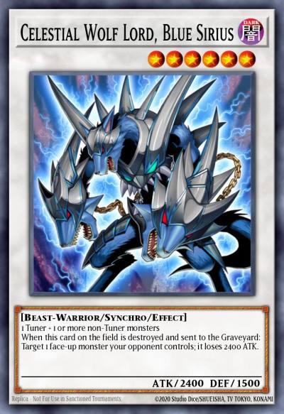 Celestial Wolf Lord Blue Sirius Ultra Rare MP14-EN183 2014 Mega-Tin Mega Pack Yugioh card