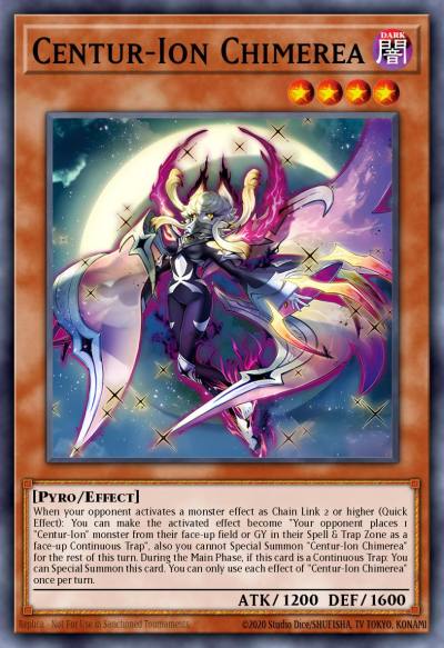 Centur-Ion Chimerea Common MP25-EN407 2025 Mega-Pack Tin Yugioh card
