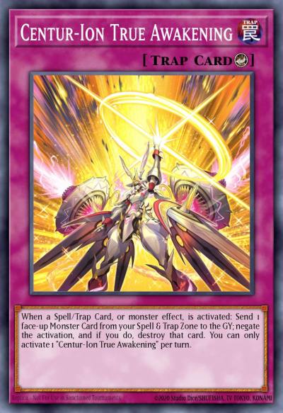 Centur-Ion True Awakening Ultra Rare MP25-EN296 2025 Mega-Pack Tin Yugioh card