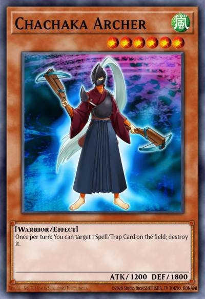 Chachaka Archer Super Rare ZTIN-EN021 Zexal Collection Tin Yugioh card