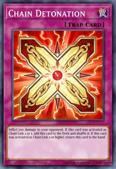 Chain Detonation Common CDIP-EN054 Cyberdark Impact Yugioh card