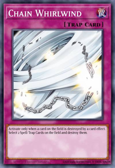 Chain Whirlwind Common DREV-EN069 Duelist Revolution Yugioh card