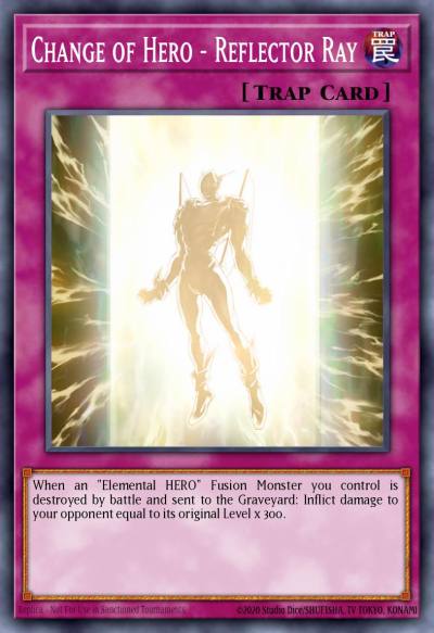 Change of Hero - Reflector Ray Common LCGX-EN116 Legendary Collection 2 The Duel Academy Years Mega Pack Yugioh card