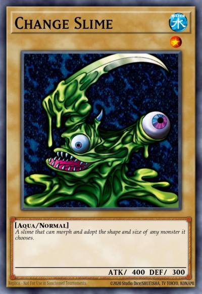 Change Slime Common SBTK-EN006 Speed Duel Trials of the Kingdom Yugioh card