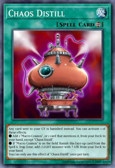 Chaos Distill Super Rare MZMU-EN026 Maze of Muertos Yugioh card