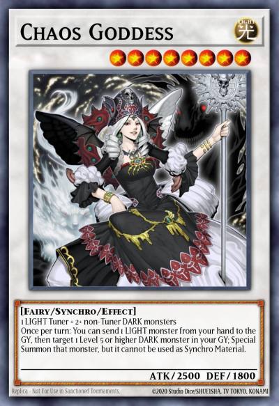 Chaos Goddess Ultra Rare DUOV-EN079 Duel Overload Yugioh card